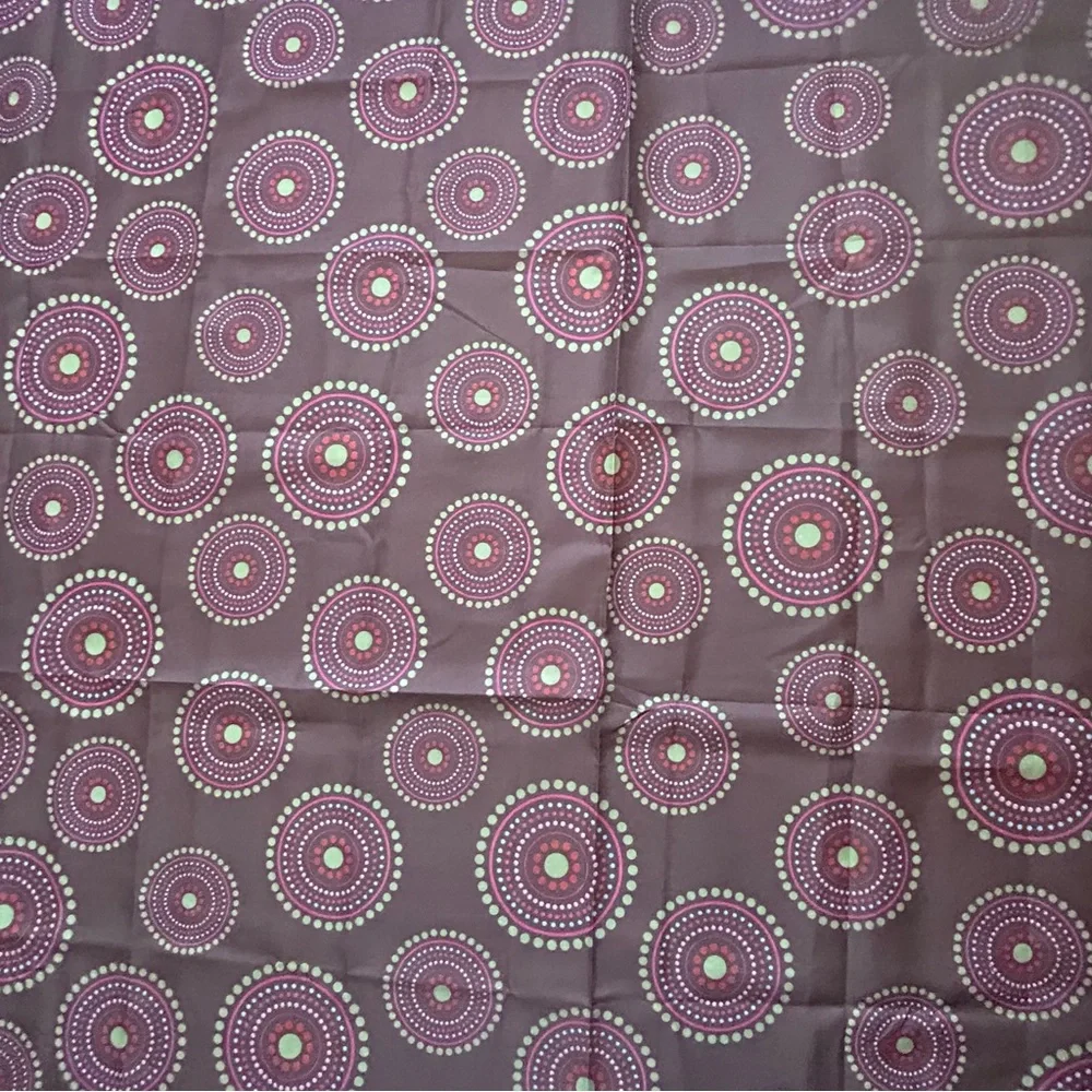 Purple Circular Pattern Shower Curtain - Home Bath #0301262